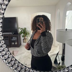 Love Tree Gray Zip-Up Hoodie